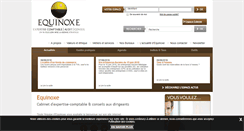 Desktop Screenshot of equinoxe-expert.com